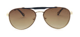 Dwayne Gold Metal - Chestnut Clip On